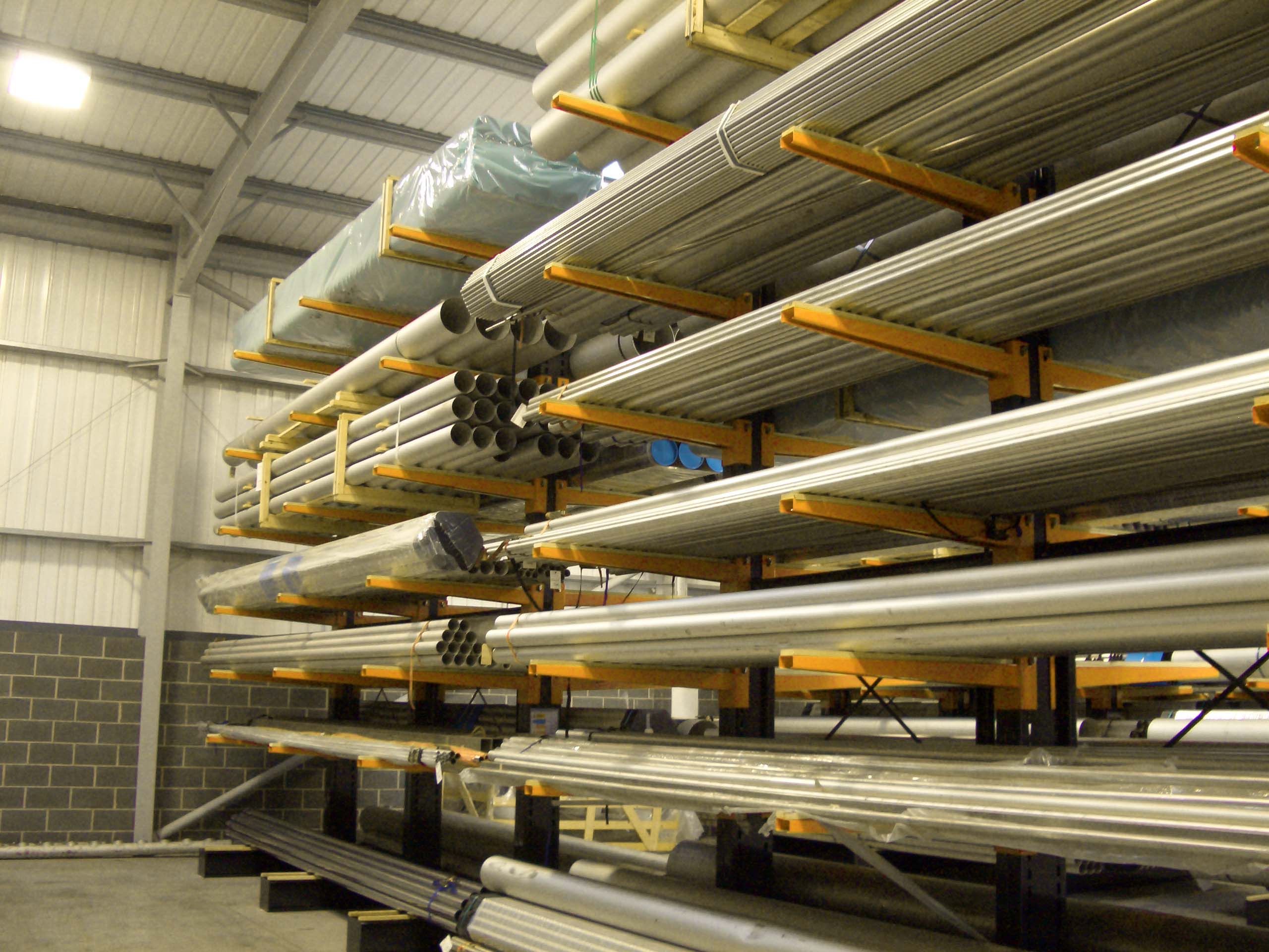 double-sided internal cantilever racking - contact us today