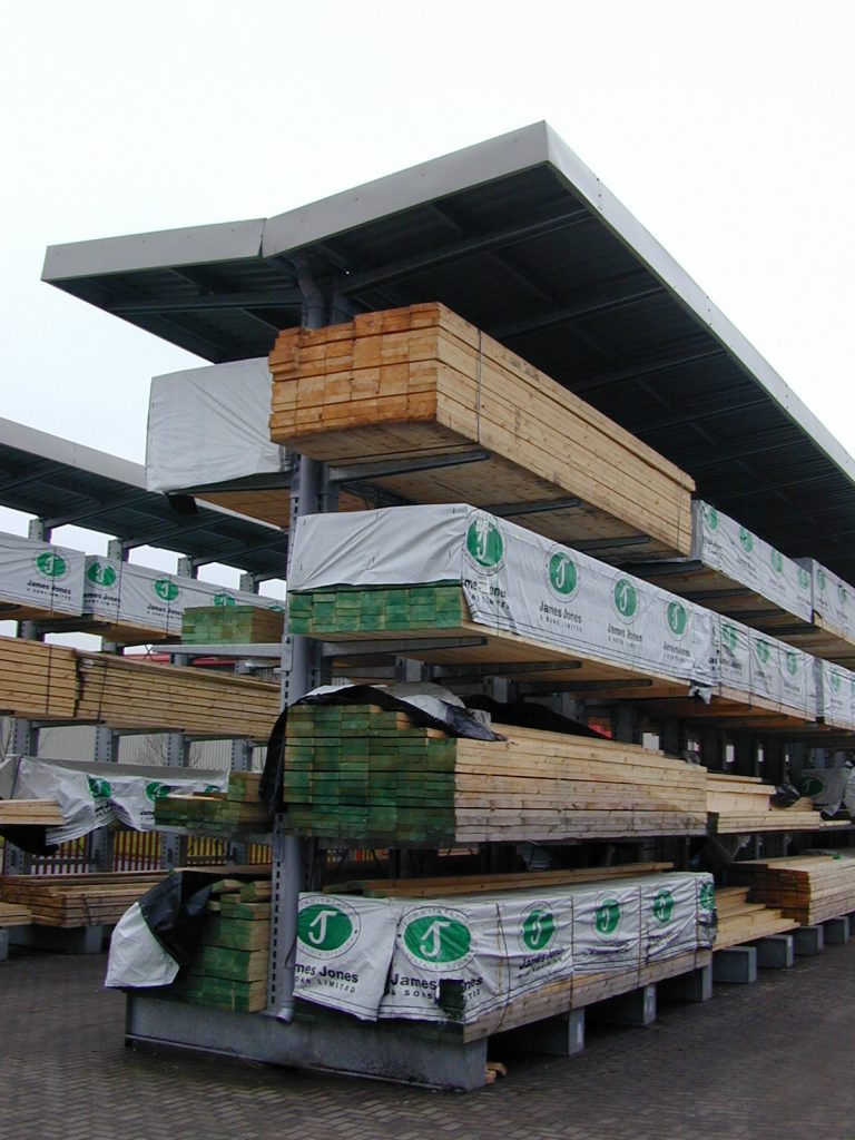 Double-Sided External Cantilever Racking